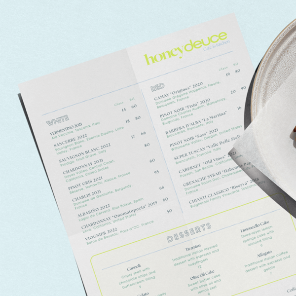 Honeydeuce | Canva Menu Templates | Cafe & Restaurant Menus - Image 8