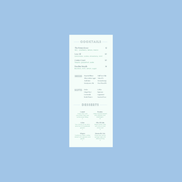 Honeydeuce | Canva Menu Templates | Cafe & Restaurant Menus - Image 11