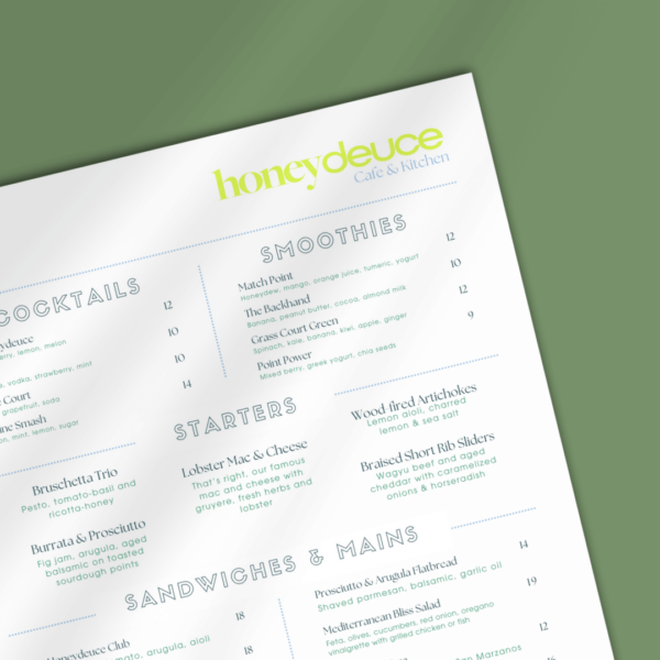 Honeydeuce | Canva Menu Templates | Cafe & Restaurant Menus - Image 10