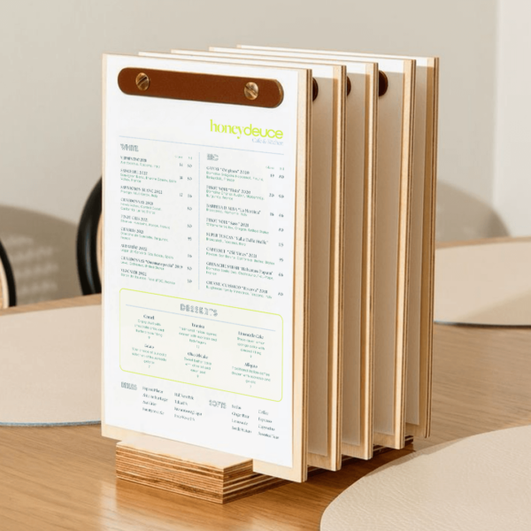 Honeydeuce | Canva Menu Templates | Cafe & Restaurant Menus - Image 5